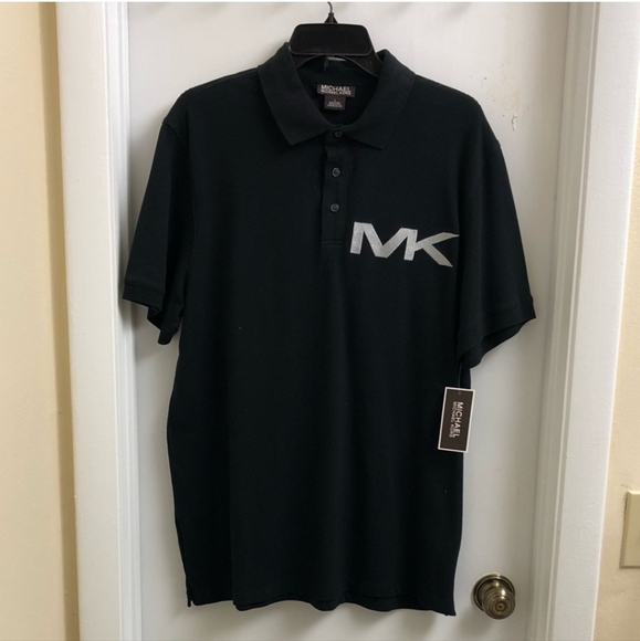 New with tags MK mens black tee size L - Picture 1 of 8